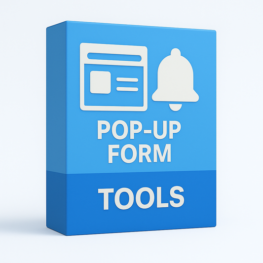 Pop-Up Form Tools