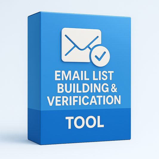 Email List Building & Verification Tool